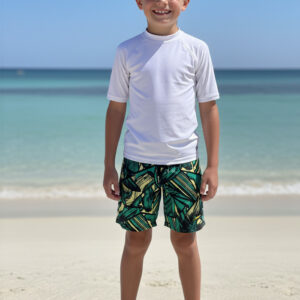 BOYS WATER SHORTS - (EMERALD)